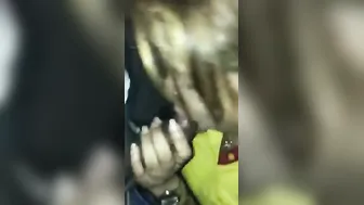 Slutty Babe Sucking Customer Dick For Money Caught On Mobile Cam