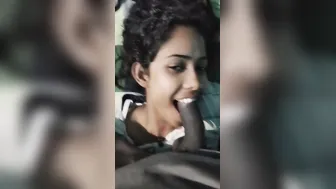 GF Sucking Him Off Real Good While He Films Everything