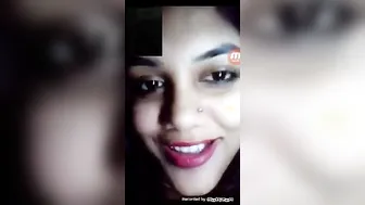 Cute Desi Babe Fingering Her Tight Pussy Making Selfie Video