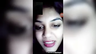 Cute Desi Babe Fingering Her Tight Pussy Making Selfie Video