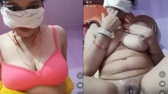 Indian Housewife Stripping Naked Showing Everything On Live Cam