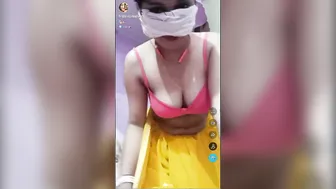 Indian Housewife Stripping Naked Showing Everything On Live Cam