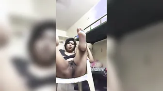 Horny Hostel Girl Getting Herself Off Fingering Wet Pussy