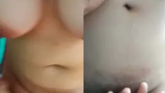 Big Tits GF Getting Fingered Outdoors In Secluded Spot