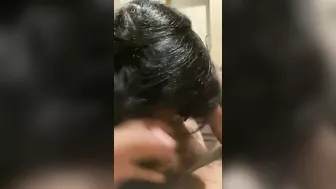 Marathi Wife Hungrily Sucking Her Husband Off In Bedroom