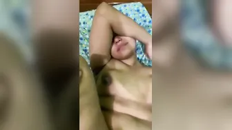 Stretching Her Tight Smooth Slit With My Thick Cock