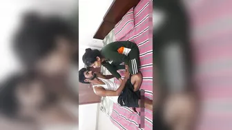 Breaking In My Shy GF Rough On Hidden Camera