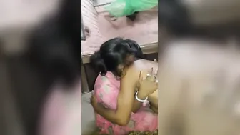Husband Sharing His Wife With Friend Fucking Her Together