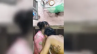 Husband Sharing His Wife With Friend Fucking Her Together