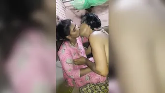 Husband Sharing His Wife With Friend Fucking Her Together