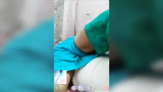 Slutty Maid Fucking Herself With Toys On Video Chat For Him