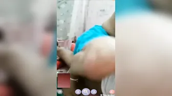 Slutty Maid Fucking Herself With Toys On Video Chat For Him