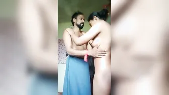 His Wife Stripping Naked And Teasing Her Devar In The House