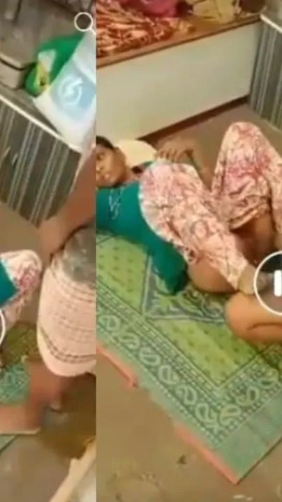 House Maid Riding The Servant Boy Hard In The Storage Room