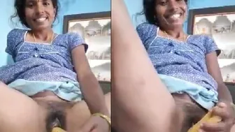Telugu Wife Fucking Her Pussy With A Banana Moaning Loudly