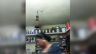 Telugu Housewife Teasing With Her Huge Tits During Video Call