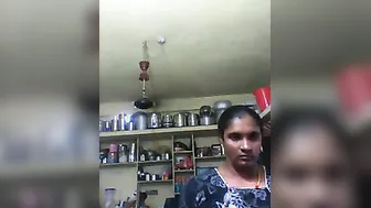 Telugu Housewife Teasing With Her Huge Tits During Video Call