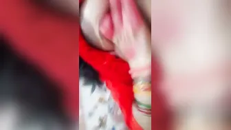 Busty Wife Spreading Wide To Show Her Tight Little Pink Hole