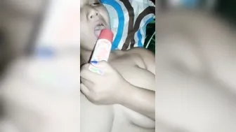 Horny Bhabhi Stuffing Her Pussy With Whatever She Finds Home