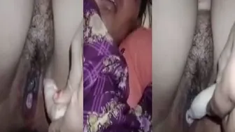 Horny Village Girl Fingering Her Tight Pussy Alone At Home