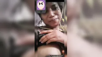 GF Showing Off Her Perfect Tits During Video Chat