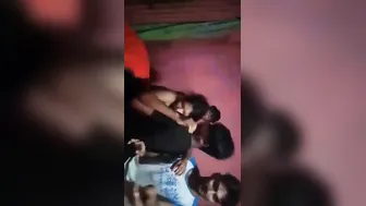 College Boys Taking Turns Pounding Slutty Naked GF