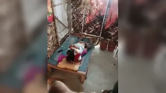 Street Whore Caught Fucking Older Guy For Cash In Backroom