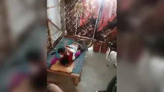 Street Whore Caught Fucking Older Guy For Cash In Backroom