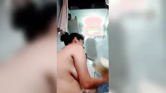 Shy Girl Filming Herself Naked In Shower Getting All Soapy