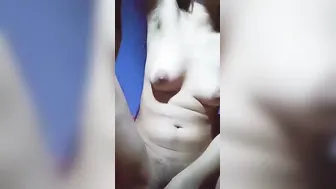 College GF Fingering Herself Hard In Her Hostel Room