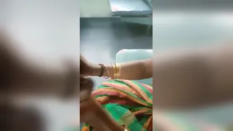 Desi Hijra Stripping Completely Naked Inside Moving Train Alone