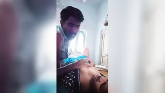 Married Marathi Wife Getting Her Boobs Licked By Her Coworker