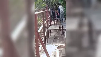 College GF Fucking Boyfriend Outdoors Someone Filmed Us