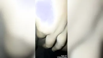 College GF Spreading Her Tight Pink Pussy On Her Bed