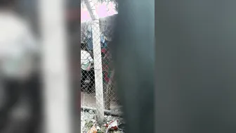 Construction Worker Drilling The Maid On Site During Lunch