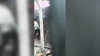 Construction Worker Drilling The Maid On Site During Lunch