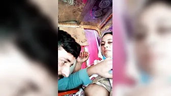 Mature Married Woman Getting Her Tits Sucked Inside His Truck