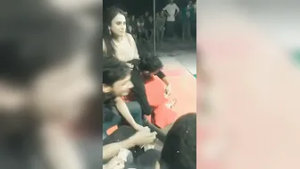 Horny Bihari Girl Dancing And Stripping At The Local Party