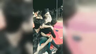 Horny Bihari Girl Dancing And Stripping At The Local Party
