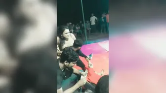 Horny Bihari Girl Dancing And Stripping At The Local Party