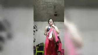 Sexy Desi Babe Filming Herself Naked In Her Bedroom For Me