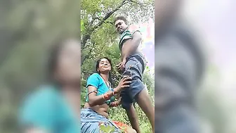 Couple Fucking Outdoors Recording Themselves In The Afternoon