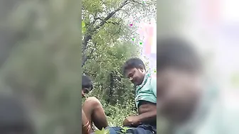 Couple Fucking Outdoors Recording Themselves In The Afternoon
