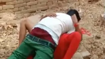 Couple Fucking Outdoors Caught On Camera By Someone Watching