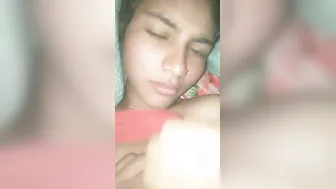 Pressing Her Soft Boobs Then Sliding Deep Inside Her Wetness