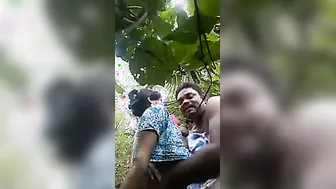 Neighbor Wife Sneaking Out For Secret Outdoor Sex With Lover