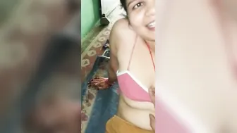 GF Getting Naked In Our Room Before We Start Fucking