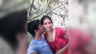 Stroking My Hard Cock Outside While Wife Watches And Smiles