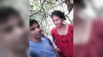 Stroking My Hard Cock Outside While Wife Watches And Smiles