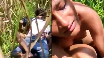 Taking Her Virginity Under The Open Sky In Our Village Fields